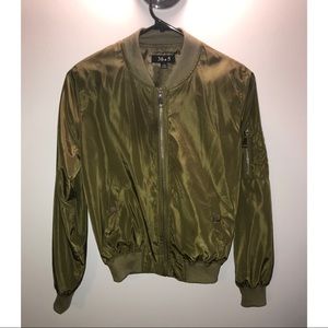 Windsor Olive Green Bomber Jacket